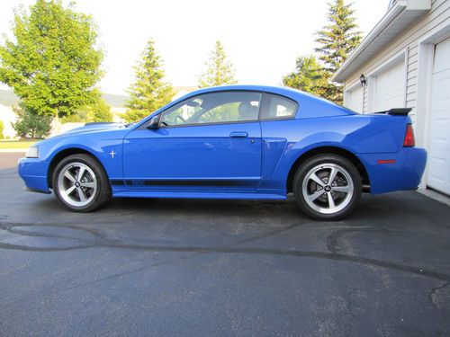 2003 ford mustang mach 1- azure blue