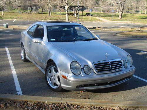 2001 mercedes-benz clk55 amg base coupe 2-door 5.5l