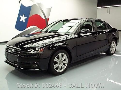 2010 audi a4 2.0t quattro premium turbo awd sunroof 26k texas direct auto