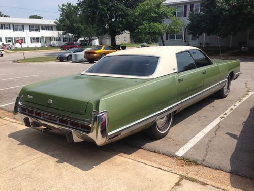 1973 chrysler new yorker brougham hardtop 4-door 440 engine