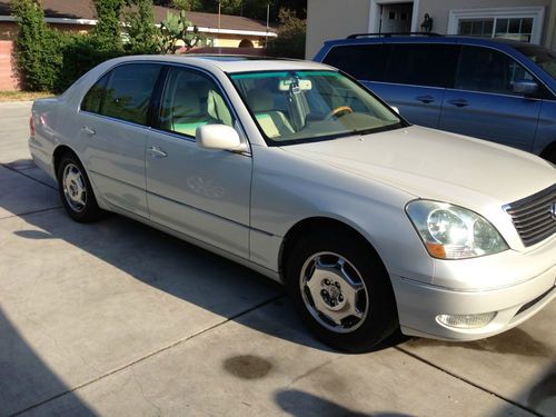 2002 lexus ls430 sedan 4-door 4.3l - excellent running condition - loaded!