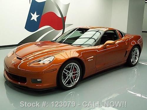 2008 chevy corvette z06 505 hp 3lz nav hud htd seats 6k texas direct auto