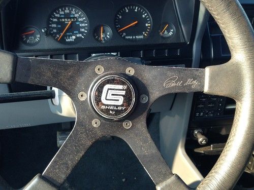 1988 Dodge Shadow CSX-T Shelby Hatchback 2-Door 2.2L, image 8