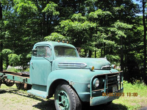 One owner ford f8 with original flat head v8. 67784 mi. solid body, air brakes