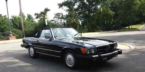 1986 mercedes 560sl, conv 5.6l v8 - super clean - no reserve