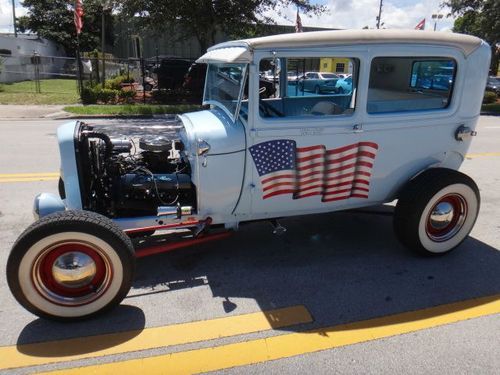 1928 ford model a hot rod  all steel restored !! old school ride!! make offer