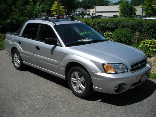 2003 subaru baja all wheel drive - one owner - low miles - perfect condition