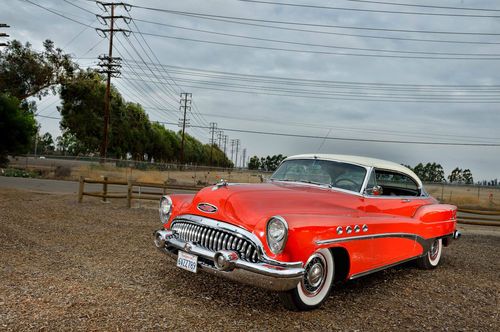 1953 buick roadmaster riviera 76 - 2 doors - original miles - mostly original