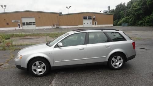 2003 audi a4 1.8t avant quattro awd 2 owner clean carfax no reserve