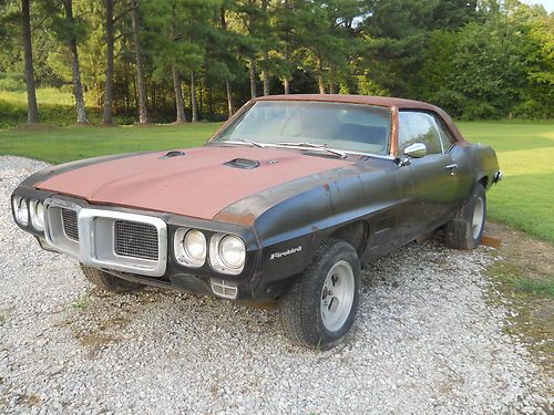 1969 pontiac firebird base hardtop 2-door 6.6l