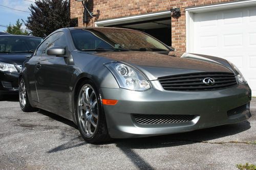 2004 infiniti g35 6spd coupe 2-door 3.5l