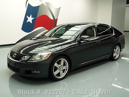 2008 lexus gs350 sunroof nav rear cam climate seats 61k texas direct auto