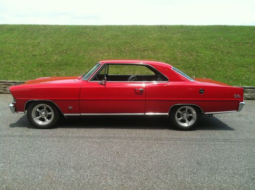 1967 chevrolet nova ss, factory 4 speed with doc's!