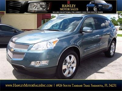 Fwd 4dr ltz suv nav cd 3rd row seat 4-wheel disc brakes a/c abs alloy wheels