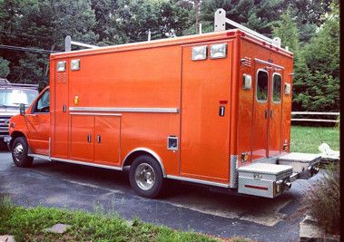 1995 ford ambulance / incomplete e350 7.3 l work van