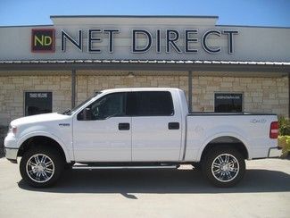 04 4wd supercrew leather rims texas truck net direct auto sales clean!