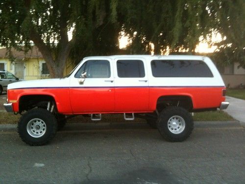 1989 chevrolet suburban 1500ls 4x4