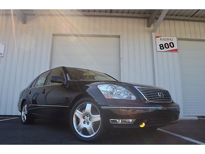 2005 lexus ls430 luxury sedan mark levinson nav toyota 740 s500 low reserve no