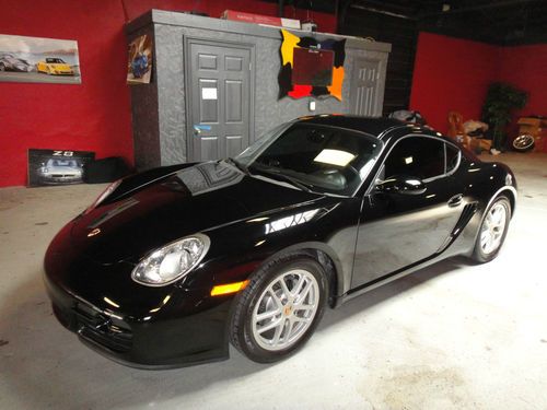 2007 porsche cayman black /black