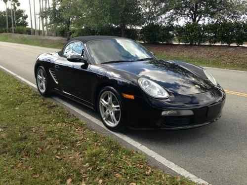 2006 porsche boxster spyder convertible 2-door 2.7l