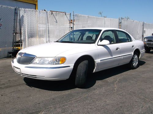 2000 lincoln continental, no reserve