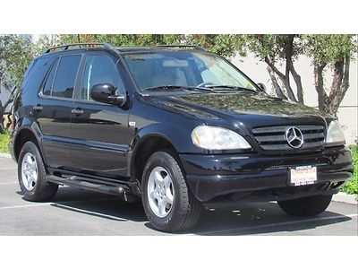 2001 mercedes-benz ml320 sport utility 4d clean pre-owned