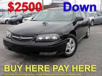 2004 black ls we finance bad credit! buy here pay here! low down $2500 ez loan!