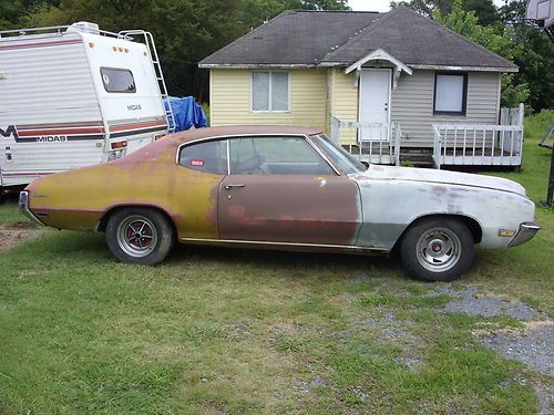 1972 buick skylark custom hard top 2-door 4.1l