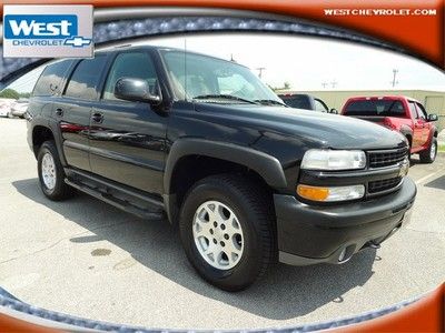 1500 4x4 z71 suv 5.3 lt engine auto black beauty leather heated seats new tires