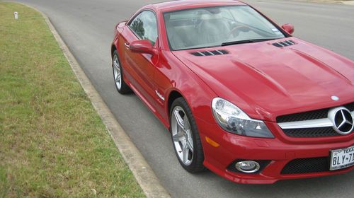 2009 MERCEDES BENZ SL550 AMG SPORT PACKAGE FACTORY WARRANTY +CPO WARRANTY, image 4