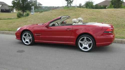 2009 MERCEDES BENZ SL550 AMG SPORT PACKAGE FACTORY WARRANTY +CPO WARRANTY, image 19