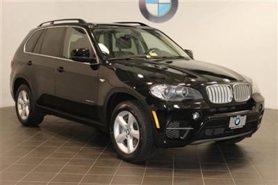 Black 2011 bmw x5 5.0 v8 awd navigation tech premium sound climate package