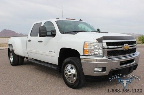 Chevy silverado 3500hd crew cab 4wd diesel dually lt 6.6l duramax truck finance