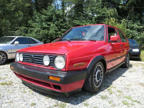 1991 volkswagen golf gti 8-valve hatchback 2-door 1.8l