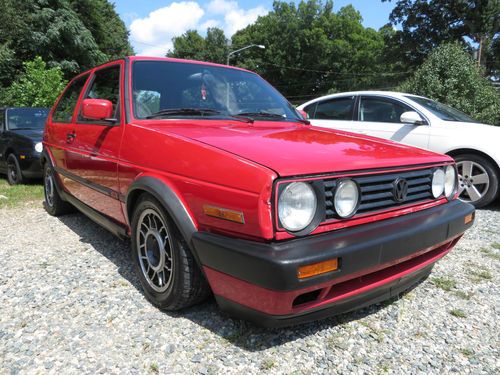 1991 Volkswagen Golf GTI 8-Valve Hatchback 2-Door 1.8L, image 2