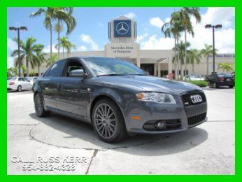 2008 a4 2.0t turbo 2l i4 16v fwd sedan s line fl car clean carfax