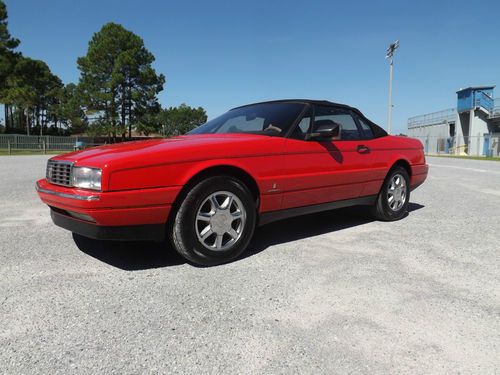 1988 cadillac allante rare pininfarina hardtop soft top serviced cold a/c