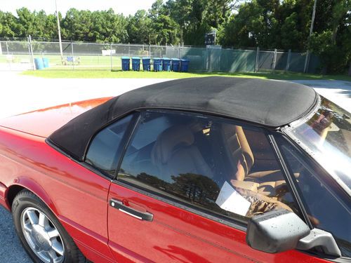 1988 CADILLAC ALLANTE RARE PININFARINA HARDTOP SOFT TOP SERVICED COLD A/C, US $7,500.00, image 6