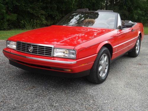 1988 CADILLAC ALLANTE RARE PININFARINA HARDTOP SOFT TOP SERVICED COLD A/C, US $7,500.00, image 8