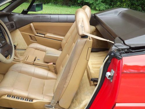 1988 CADILLAC ALLANTE RARE PININFARINA HARDTOP SOFT TOP SERVICED COLD A/C, US $7,500.00, image 17