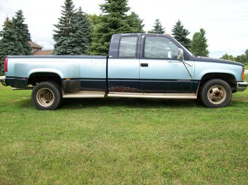 1989 gmc 3500 2wd dually pickup