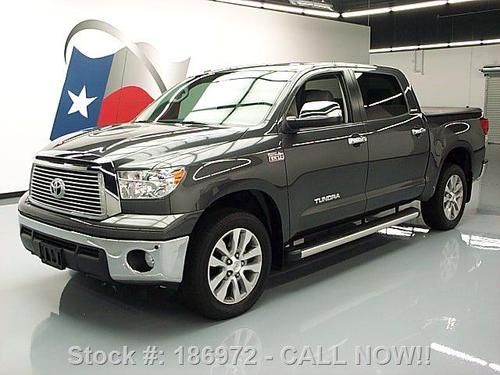 2011 toyota tundra platinum crewmax 4x4 sunroof nav 25k texas direct auto