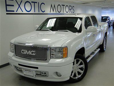 2008 gmc sierra denali 4-wd!! nav rear-cam r-pdc heated-sts 2tv/dvd-pkg 20"whls