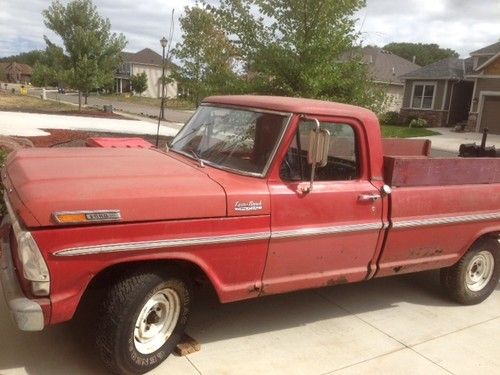 1968 farm and ranch special - custom cab f100 truck