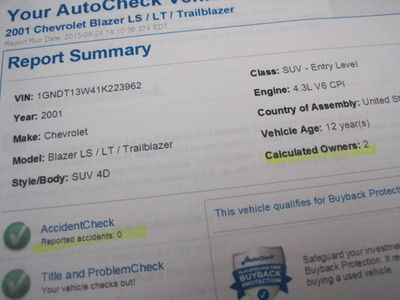 NICE 2001 CHEVROLET BLAZER LS 4X4 85K ORIGINAL MILES RUST FREE S. FLORIDA SUV, US $4,488.00, image 96