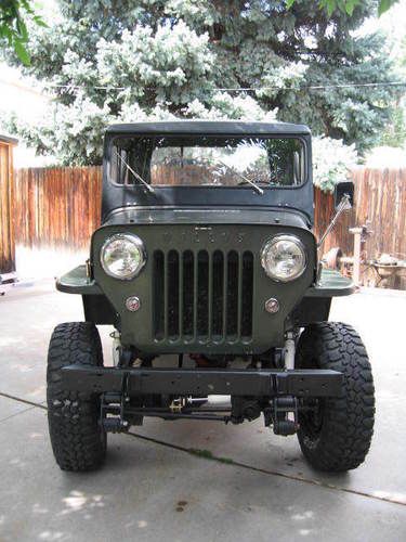 1958 cj 3b willys jeep