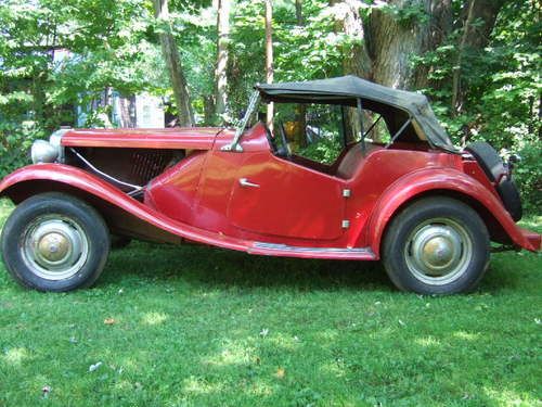 1952 mg td solid project car