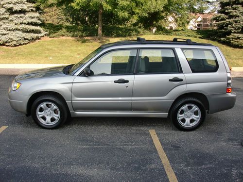 2007 subaru forester x wagon 4-door 2.5l 67,000 ,mi awd automatic loaded