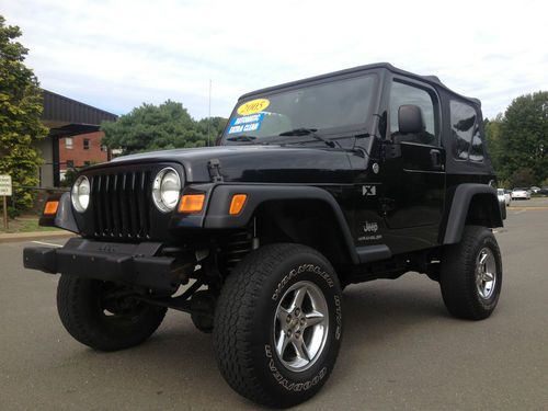 2005 jeep wrangler x* 4x4 * low miles * extra clean * no reserve