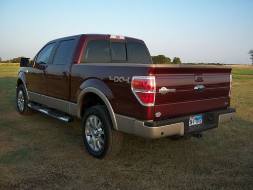 2010 Ford F-150 King Ranch Crew Cab Pickup 4-Door 5.4L, image 2